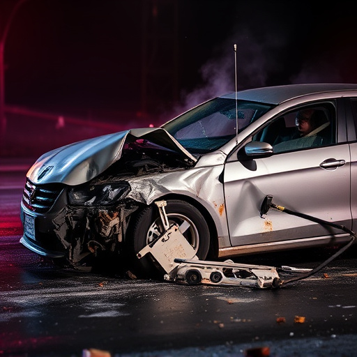car crash damage