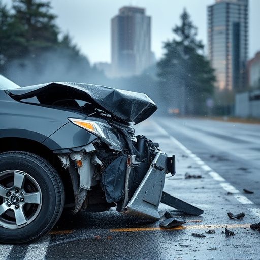 car crash damage