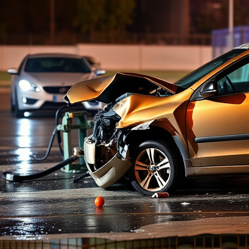 car crash damage