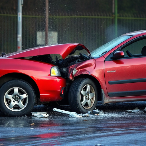 car crash damage