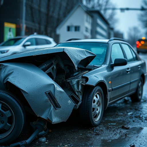 car crash damage