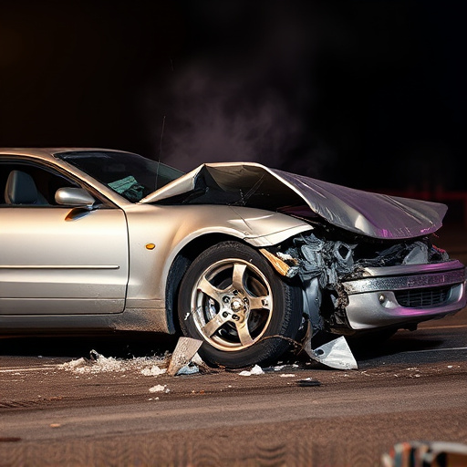 car crash damage