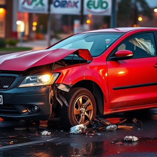 car crash damage