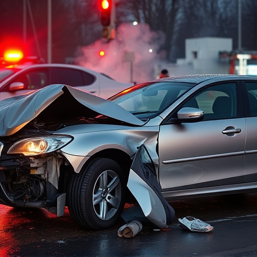 car crash damage