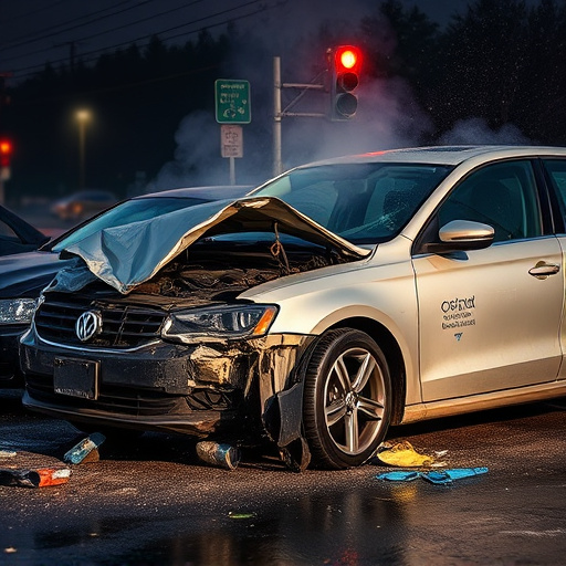 car crash damage