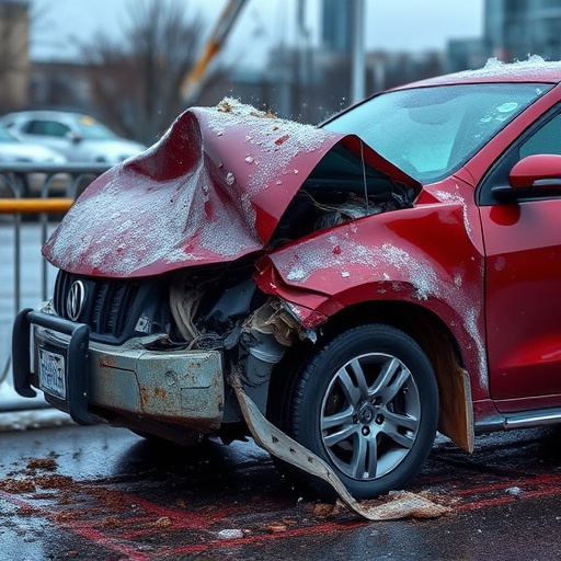 car crash damage