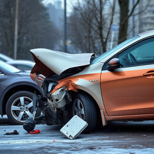 car crash damage