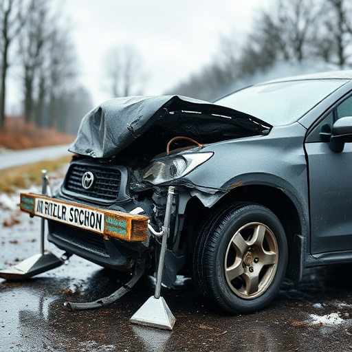 car crash damage