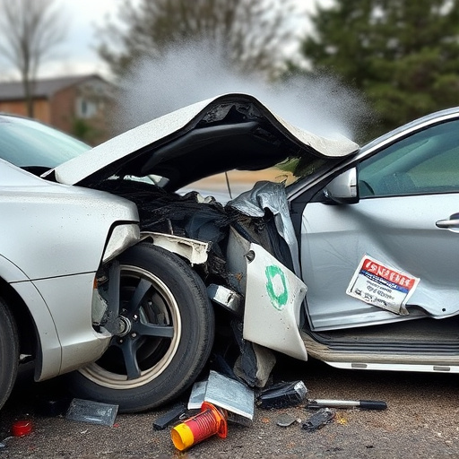 car crash damage