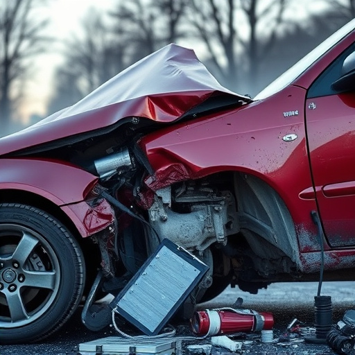 car crash damage