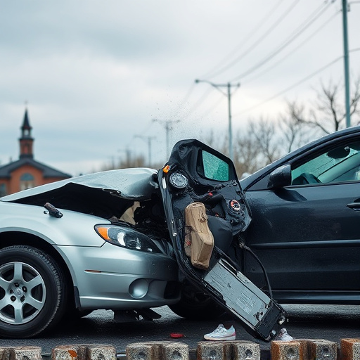 car crash damage