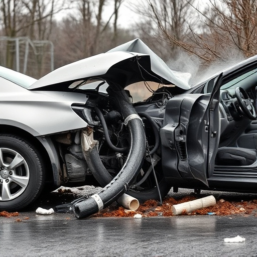 car crash damage