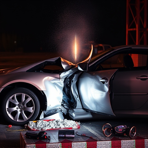 car crash damage