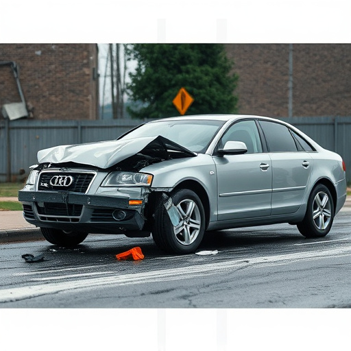 car crash damage