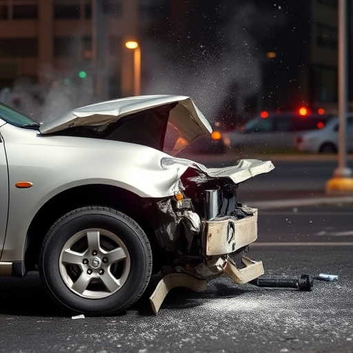 car crash damage