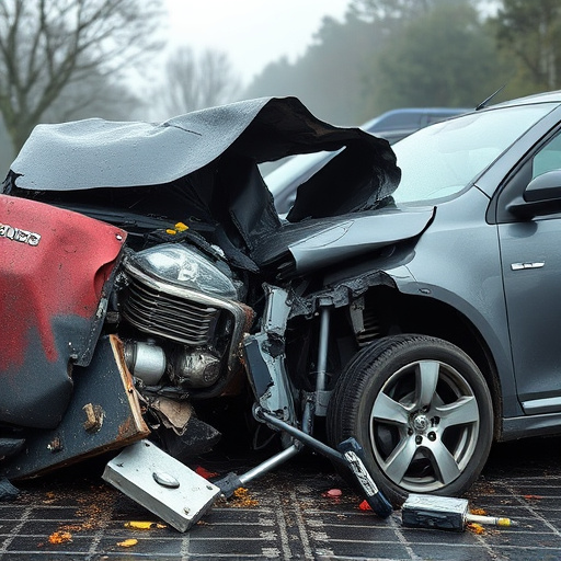car crash damage