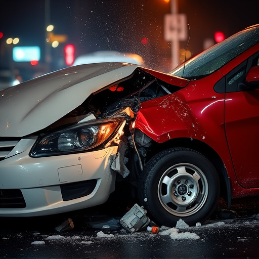 car crash damage