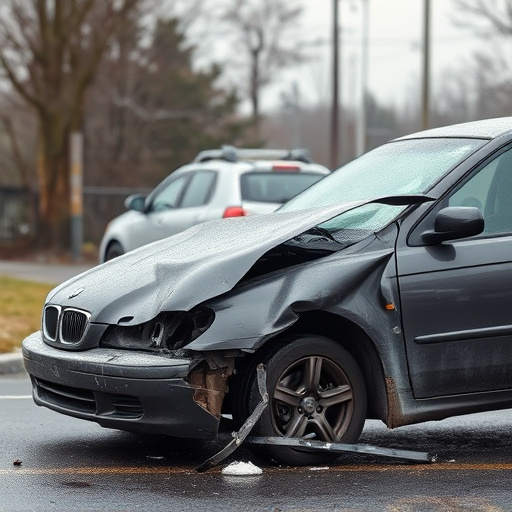 car crash damage