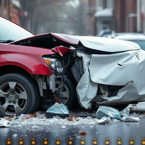 car crash damage