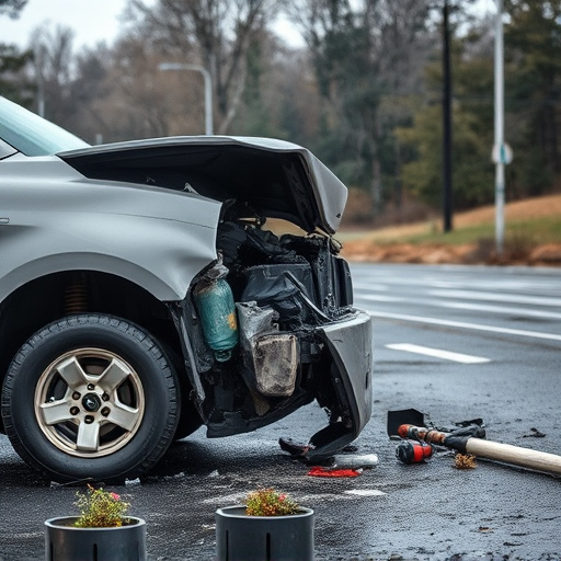 car crash damage