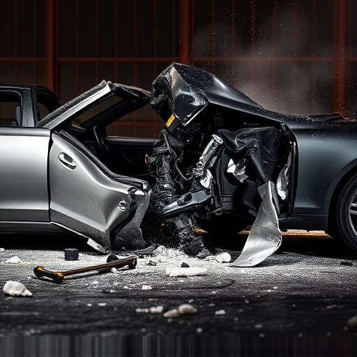 car crash damage