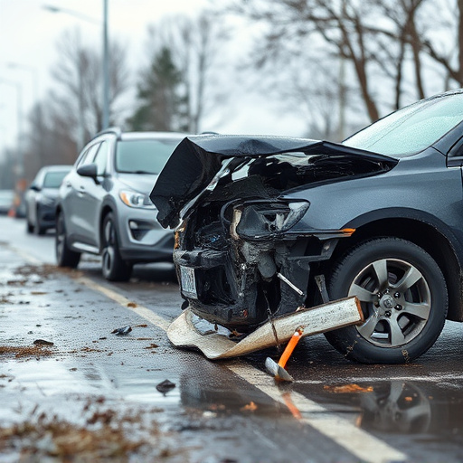 car crash damage