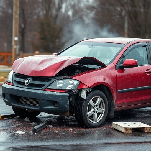 car crash damage