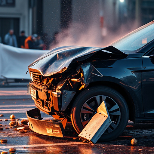 car crash damage