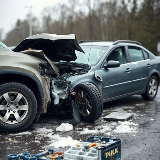 car crash damage