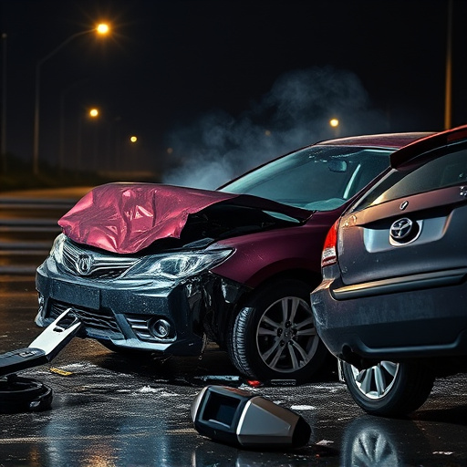 car crash damage