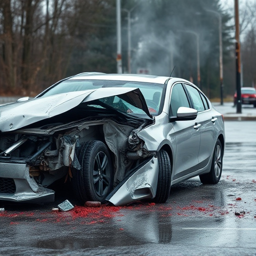 car crash damage
