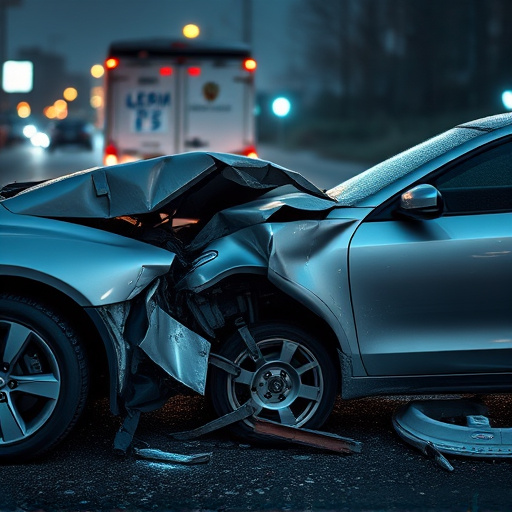 car crash damage