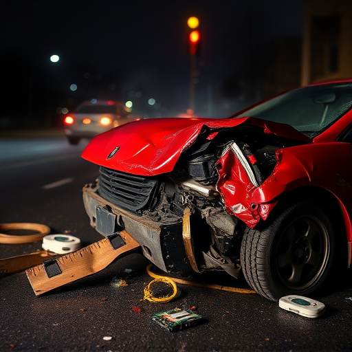 car crash damage