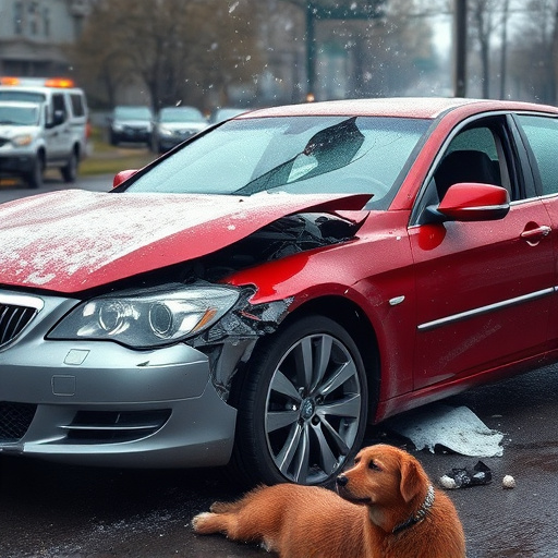 car crash damage