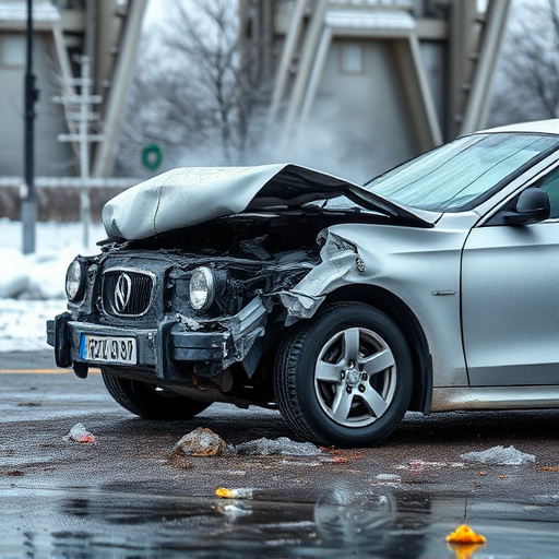 car crash damage