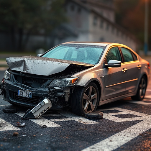 car crash damage