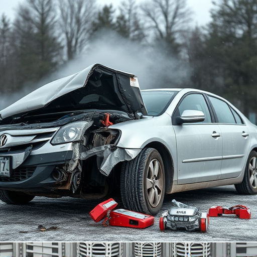 car crash damage