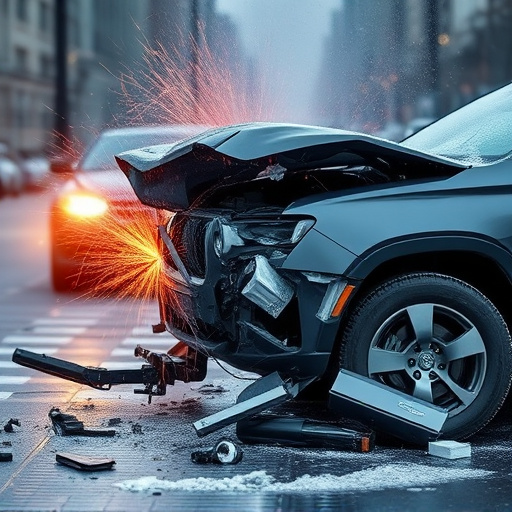 car crash damage