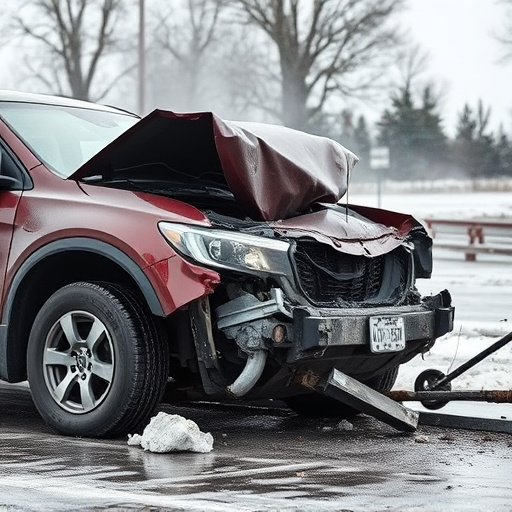 car crash damage