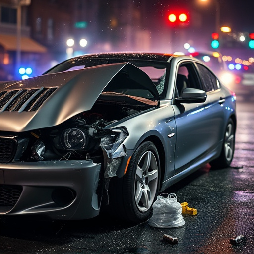 car crash damage