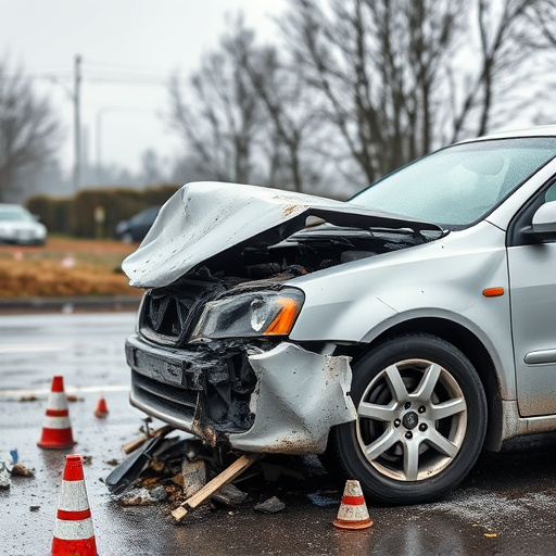 car crash damage