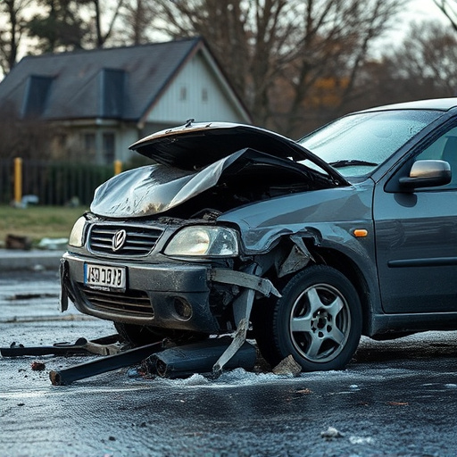 car crash damage