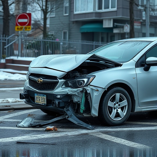 car crash damage