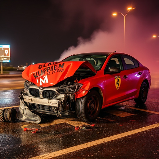 car crash damage