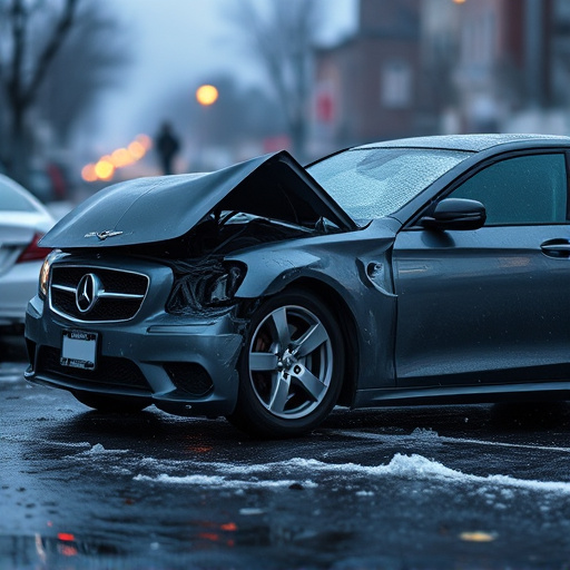 car crash damage
