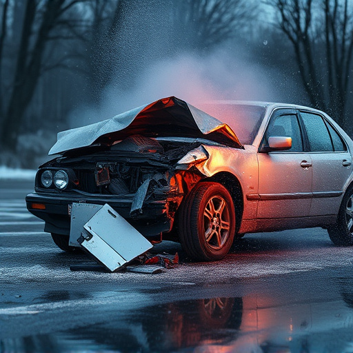 car crash damage