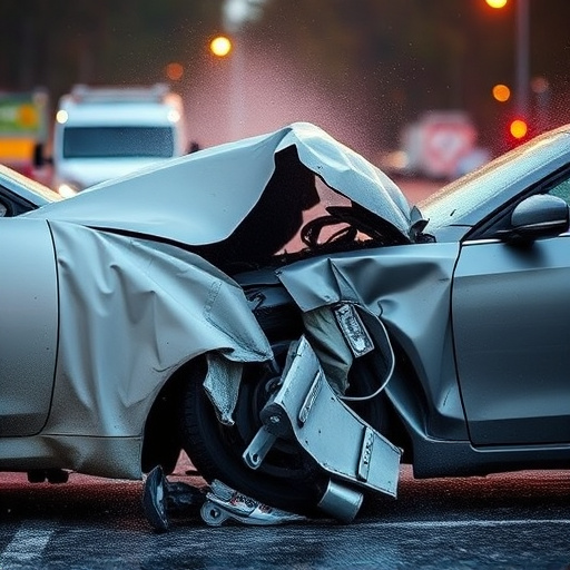 car crash damage