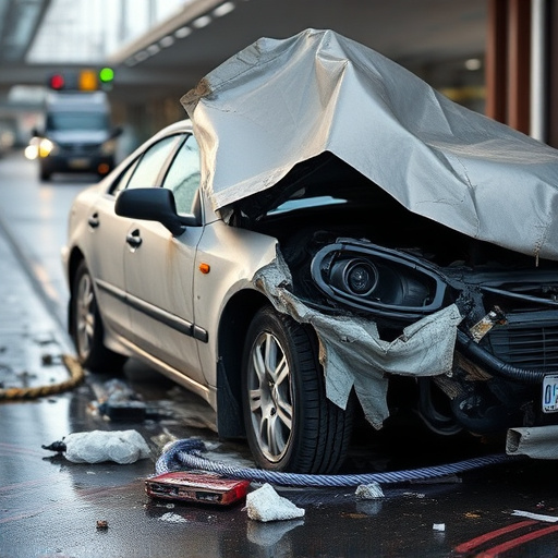 car crash damage