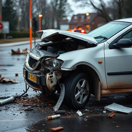 car crash damage