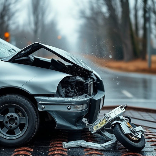 car crash damage